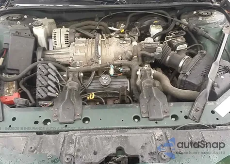 2004 Pontiac Grand Prix Gtp z USA, uszkodzony, nr VIN 2G2WR544X41277666